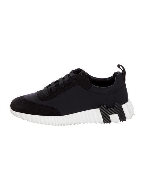 hermes black womens sneakers